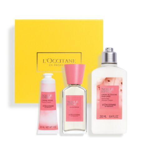 L'OCCITANE Noble  âpine Fragrance Collection (Worth ¬£95.50) | Amazon Exclusive | Long-Lasting, Tender and Delicate Floral Scented | Premium & Luxury Beauty Fragrance Set for Her