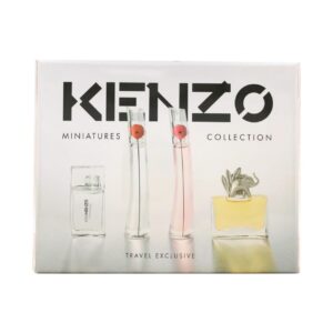 Kenzo Flower 4 Piece Gift Set: Flower Eau De Parfum 4ml - Flower By Poppy Bouque