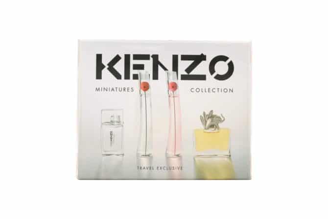 Kenzo Flower 4 Piece Gift Set: Flower Eau De Parfum 4ml - Flower By Poppy Bouque