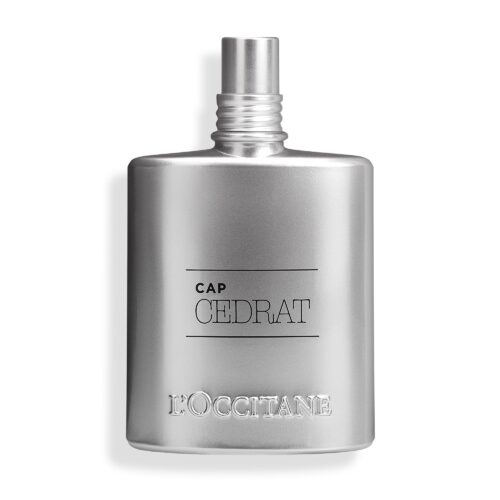 L'OCCITANE Homme Cap Cedrat Eau de Toilette 75ml | Aquatic & Woody Scent | Luxury & Clean Beauty Fragrance for All