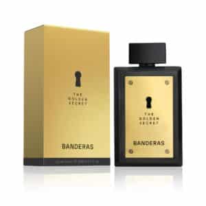 Banderas Perfumes - The Golden Secret - Eau de Toilette for Men - Long Lasting - Elegant, Dynamic and Masculine Fragrance - Mint and Apple Notes - Ideal for Day Wear - 200ml