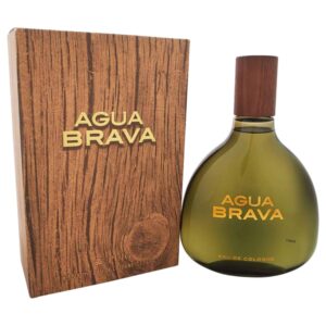 Agua Brava Eau De Cologne For Men - Long Lasting - Marine, Sporty, Fresh, Classic And Elegant Scent - Wood, Citrus, Spicy And Musk Notes - Ideal For Day Wear - 500Ml