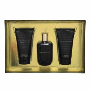 Unforgivable by Sean John for Men - 3 Pc Gift Set 4.2oz Spray, 3.4oz Shower Gel, 3.4oz After Shave Balm