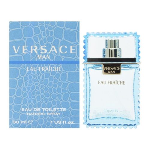 Versace Eau de Fraiche Set contains Eau de Cologne Spray - Pack of 2, 60 Milliliters