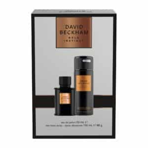 David Beckham Bold Instinct Giftset including an Eau de Parfum 50ml and Deodorant Body Spray 150ml, Captivating Woody Aftershave