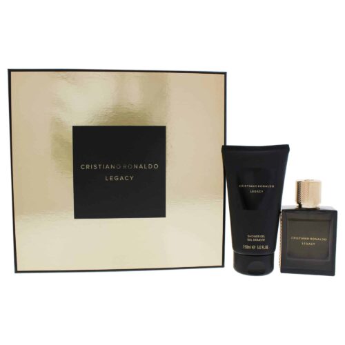 Cristiano Ronaldo Legacy Eau De Toilette Spray/Shower Gel Gold Set, 50 ml/150 ml