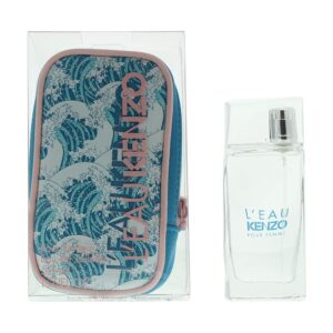 Kenzo L'eau Pour Femme Neo Edition Eau de Toilette Gift Set : Eau de Toilette 50ml - Pouch