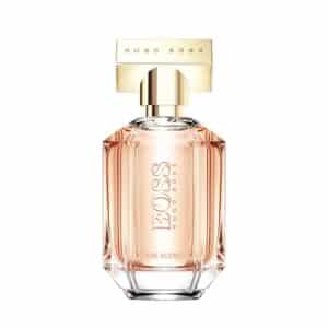 BOSS The Scent - Eau de Parfum for Her - Fragrance Fragrance with Notes of Honeyed Peach, Osmanthus Flower, Roasted Cocoa - High Longevity - 50ml