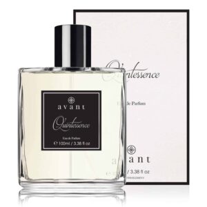 Avant | Quintessence Eau de Parfum | 1x100mL | A Fragrance to Share | Unisex - Homme & Femme - Pour Lui, Pour Elle | Notes of Mandarin, Jasmine, Patchouly, Vanilla, Praline & White Musk