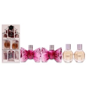 Victor & Rolf The House Miniature Gift Set 2 x 7ml FlowerBomb EDP + 2 x 7ml Bonbon EDT