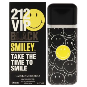 Carolina Herrera 212 Vip Black Smiley Limited Edition Eau de Parfum 100ml