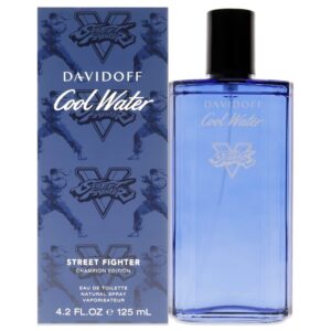 Davidoff Cool Water Street Fighter Champion Edition Eau De Toilette 125ml