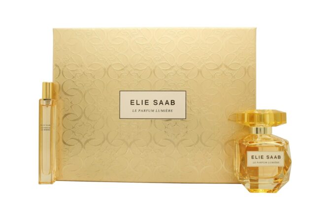 Elie Saab Le Parfum Lumiere 2 Piece Gift Set: Eau De Parfum 50ml - Eau De Parfum 10ml