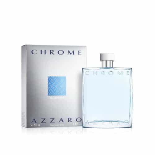 Azzaro Chrome, Eau de Toilette Aftershave, Fresh Citrus Fragrance, Perfume For Men, 200ml