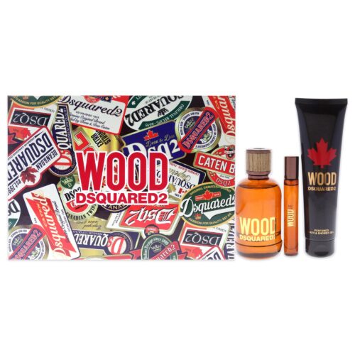 Dsquared2 Wood for Men 3 Pc Gift Set