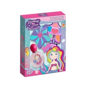 Mermaid Love Lollipop Gift Set with Makeup Set and Eau De Toilette Perfume