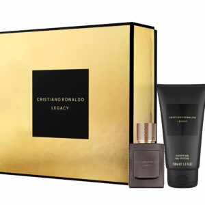 Cristiano Ronaldo Legacy Eau De Toilette Spray/Shower Gel Gold Set, 30 ml/150 ml