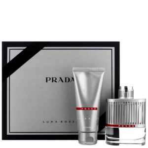 Prada Luna Rossa Eau de Toilette and Shower Gel Gift Set For Him, 100 ml