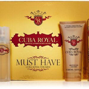 Cuba Royal - 5Pc Gift Set 3.4oz Spray, 1.17oz Spray, 6.6oz Shower Gel, 3.3oz After Shave, 6.6oz Body Spray